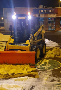 Gépi földmunka - munka közben Bopbilot Kft.